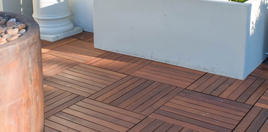 Solid Cumaru Deck Tile