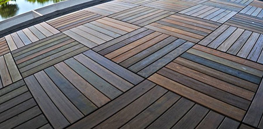 Solid Ipe Deck Tile